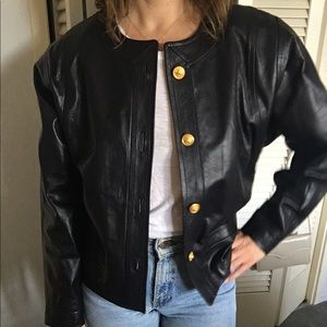 Italian leather jacket (Florence, Italy)